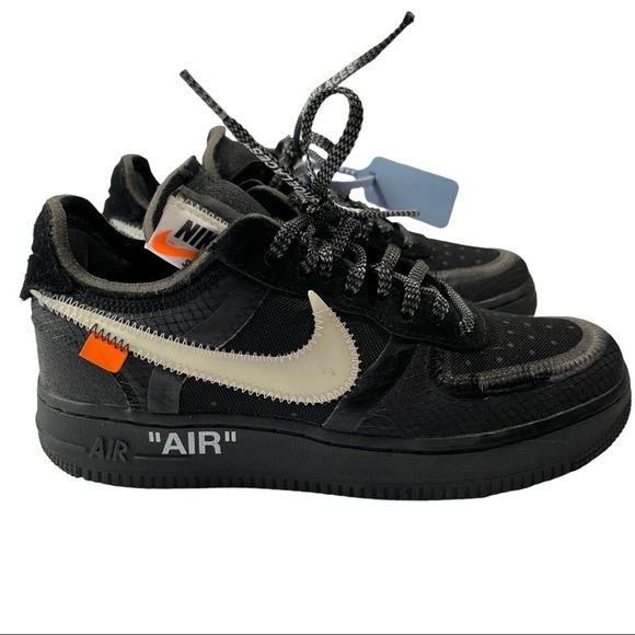 OFF-WHITE x Air Force 1 Low in black - Picture 1 of 13